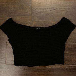 BRANDY MELVILLE | off the shoulder cropped top